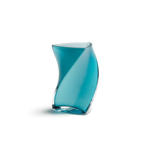 Twister vase fra Piet Hein (Blå) (16 cm)