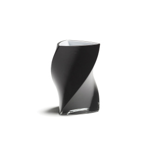 Twister vase fra Piet Hein (Sort) (16 cm)