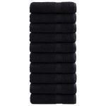 Badehåndklæder 10 stk. Premium 100x150 cm 100 % bomuld grøn